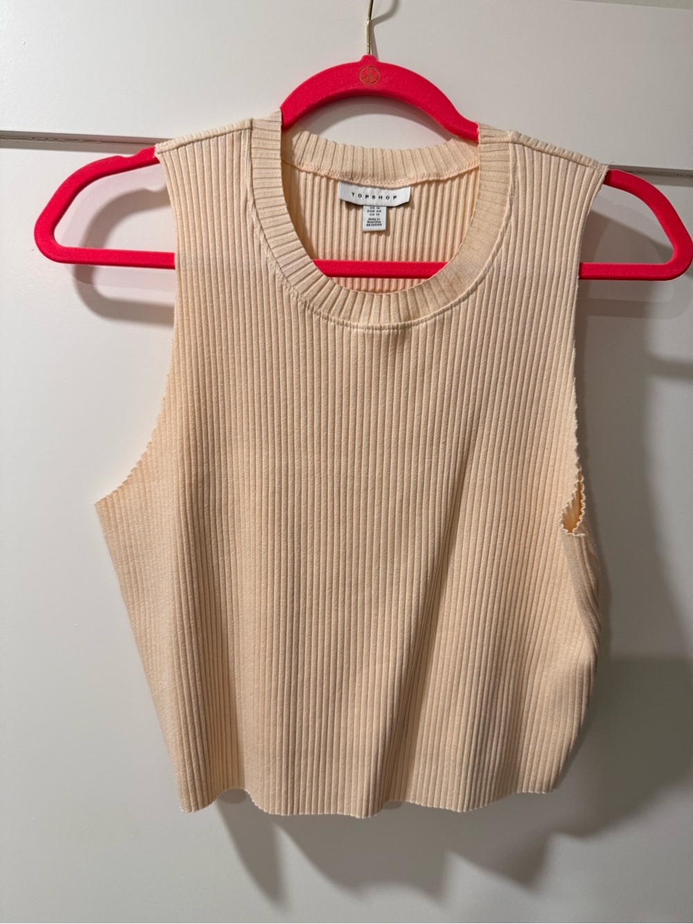 Topshop Ribbed Tank Never Worn